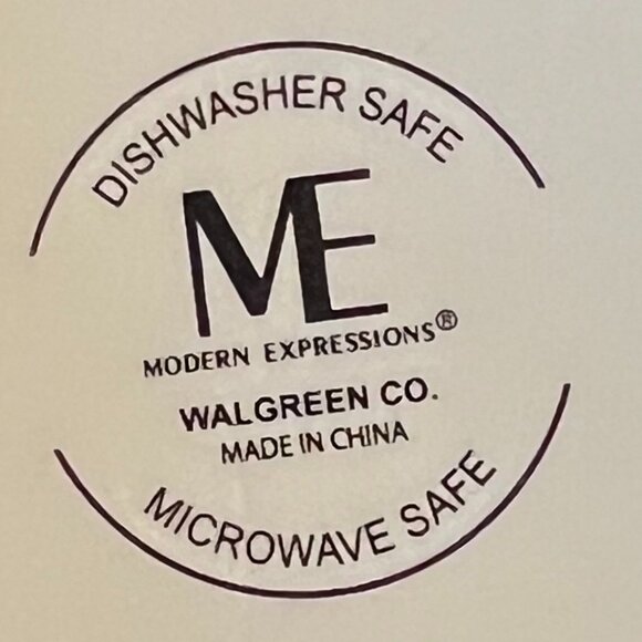 MODERN EXPRESSIONS Letter V Monogram Initial White Matte Finish Stoneware Mug - Picture 10 of 10